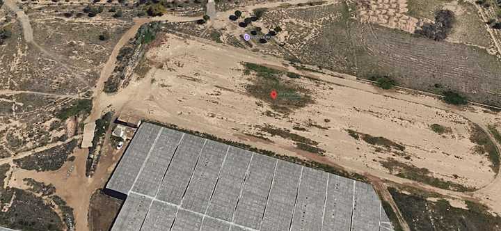 Fotografia tomada fuera de Pista de tierra cañada de ugijar - Centro deportivo en El Ejido, Almería