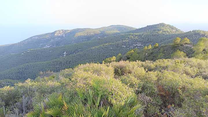 Fotografia tomada fuera de Campanilles 572 m. - Zona de senderismo en Alcalà de Xivert, Castellón